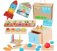 Scatola educativa Montessori Tooky Toy 7 in 1