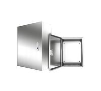Scatola elettrica in acciaio inossidabile 304 for impieghi gravosi, armadio con serratura for montaggio in superficie for alimentazione, automazione e controllo esterni(400x200x300mm)