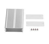 Scatola elettrica in alluminio custodia per giunzione impermeabile integrata per argento fai - -te 24x69x100mm