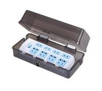 Scatola elettrica per esterni - Scatolaa di connessione resistente alla pioggia e alle intemperie, protezione della copertura del cavo di prolunga | Sctola per prese esterne con serratura, antipioggia