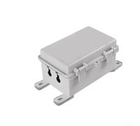 Scatola elettrica resistente alle intemperie, 210 x 130 mm, montaggio a | Certificazione IP66, resistente agli urti, al sole e alla pioggia, ideale per neve e tempesta