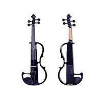 Scatola Elettrica Violino Violino Elettronico Elettroacustico In Legno Massello Che Suona Uno Strumento Musicale Ad Alte Prestazioni (Color : Bk)