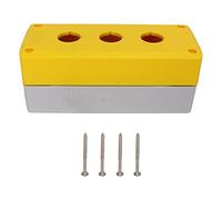 Scatola Elettromeccanica Energetica, Scatola Sezionatore, Scatola di Controllo Elettronico, Scatola Pulsanti a 3 Fori da 22 Mm, Scatola Stazione di Controllo Interruttori Impermeabile IP65 per Apparec