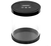 Scatola elettronica per serratura con timer, contenitore multifunzione per controllare l'accesso a telefoni, snack e giochi per incoraggiare la disciplina (nero)