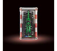 Scatola espositiva in acrilico per Lego Speed Champions 77245 per F1 set di auto da corsa, vetrina trasparente antipolvere, compatibile con Lego Technic per Aston Martin Aramco (A)