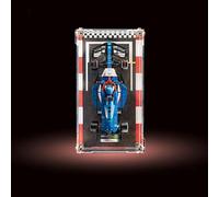 Scatola espositiva in acrilico per Lego Speed Champions 77246 per F1 set di auto da corsa, vetrina trasparente antipolvere, compatibile con Lego Technic per Visa Cash App RB VCARB 01 (A)