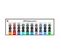 Scatola espositiva in acrilico per Lego Speed Champions per Ferrari SF-24 per F1 auto da corsa 77242, vetrina trasparente antipolvere, compatibile con Lego il modello Technic 77242 (C)