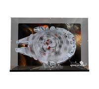 Scatola espositiva in acrilico trasparente, compatibile con il set modello LE-GO Star Wars 75192 Ultimate Millennium Falcon, può essere utilizzata come scatola espositiva o contenitore.2