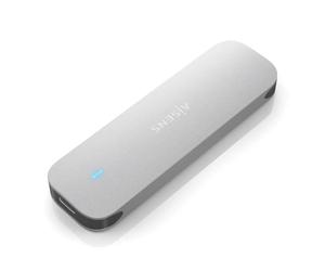 SCATOLA ESTERNA ISENS M.2 (NGFF) ASM2-025SL NVME A USB3.2 GEN2 ARGENTO