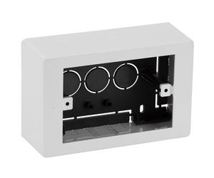 Scatola Fanton 503 esterna per placche rettangolari bianca 23955