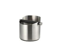 Scatola For Battere Il Caffè Secchio For Caffè Macinato Con Asta For Battere Secchio For Polvere Di Caffè In Acciaio Inossidabile Bidone For L'espresso(Steel-S)