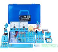 Scatola For Esperimenti Di Elettromagnetismo Fisica Con Specifiche Complete, Kit Laboratorio Circuiti Completo Che Supporta Oltre 50 Tipi Verifica