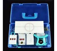 Scatola for esperimenti di ottica fisica con mini banco ottico: lenti, specchi e scatola for raggi - Kit laboratorio completo for dimostrazioni riflessione/rifrazione della luce