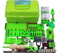 Scatola For Esperimenti Sui Circuiti Con Legge Di Ohm E Joule, Kit For Test Alimentazione Mini Lampadine Semafori, Attrezzatura Completa For Fisici Elettrici