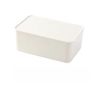 Scatola for fazzoletti bagnati con coperchio, antipolvere, for uso domestico, da tavolo, monouso, for riporre maschere Per Carta Igienica, Auto Ufficio Casa(White)