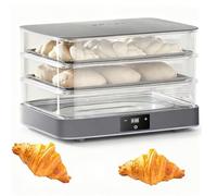Scatola for la lievitazione del Pane da 40 Litri, Macchina for la lievitazione dell'impasto del Pane elettrica Rimovibile, Scatola di fermentazione dell'impasto Completamente Automatica Multifunzione