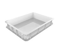 Scatola for la lievitazione dell'impasto, contenitori for conservazione della pizza con coperchio for dispensa domestica, il frigorifero, le torte e pasticceria(30cmx40cmx10cm)