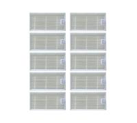 Scatola For La Polvere, Compatibile Con ILIFE V5s V3 V5 V5s Pro V50 | La struttura abbinata supporta un'installazione e uno smontaggio convenienti(10 pcs hepa filter)