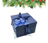 Scatola Foto Fai da Te,Forniture per Incarto Romantico Riutilizzabile a 5 Strati - Scatola Foto Memoria d'Amore - Per Organizzatori Feste Coppie Studenti Compleanno Natale Laurea Matrimonio