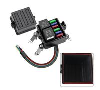 Scatola fusibili 12V nylon pre-cablaggio cavi due prese relè cablaggio pre-cabl