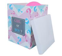 Scatola Gender Reveal Palloncini Boy Girl Scatole Per Baby Shower