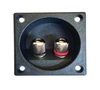 Scatola Giunzione Degli Altoparlanti Custodia Contenitore Per Progetti Elettronici in Plastica Pannello Degli Altoparlanti Con Morsetti a Due Posizioni Scatola Giunzione Degli Altoparlanti Con a