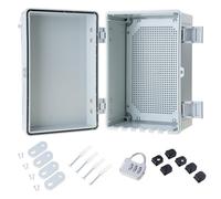 Scatola Giunzioni Esterne Robuste Portatile Impermeabile Con Coperchio Bloccabile E Hardware Installazione Facile Da Uso Occasionale Quotidianamente Scatola Giunzioni Impermeabili