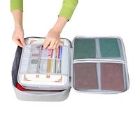 Scatola ignifuga - Cassetta di sicurezza con serratura a combinazione, cassetta di sicurezza ignifuga, per archiviazione, passaporto, certificati, elettronica, gioielli, carte, oggetti di valore