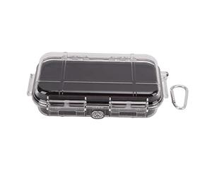 Scatola impermeabile compatta e resistente agli urti per attività all'aperto, polsini in plastica leggera per caccia alla pesca, plastica rigida ABS efficace, #712, Transparent, stor storlek