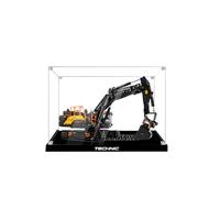 Scatola in acrilico per escavatore ibrido lego technic 42215 Volvo ec500 per adulti, scatola di visualizzazione antipolvere, vetrina trasparente, scatola di immagazzinaggio a blocchi di costruzione