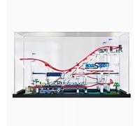 Scatola in acrilico per modellino di montagne russe Lego 10261, scatola in acrilico trasparente per esporre bambole, scatola antipolvere (solo scatola) (3 mm)