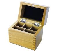 SCATOLA IN LEGNO 5 COMPARTIMENTI