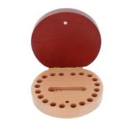 Scatola in Legno per Dentini da Latte e Chioma dei Bambini | Contenitore Pinzetta e Bottiglietta, Apertura Semplice, Conserva Piccoli Ricordi Ordine