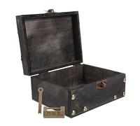 Scatola in legno vintage decorativo pacchetto pacchetto di sterro ritmo del