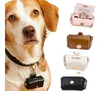 Scatola In Pelle Personalizzata Per Anelli Di Proposta, Scatola Per Conservare Gli Anelli Di Coppia, Cuscino Copri Anelli Per Collare Di Cane, Borsa Per Conservare Gli Anelli Con Collare Di Cane