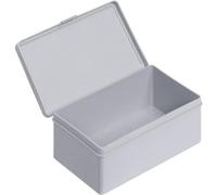 Scatola incernierata Alutec 66018 (L x P x A) 136 x 87 x 55 mm grigio 1 pc(i)