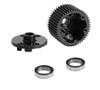Scatola Ingranaggi in Acciaio Diff Case Ldler Gear Set 47T 29T ARA311095 for AR-RMA 1/10 for Go-RGON for Mo-nster Truck 4x2 RC Auto Parti di aggiornamento