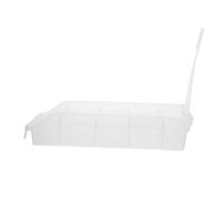 Scatola Iniezione Bianca in Plastica con Scomparti Regolabili Trasparente | Medicinali e Blister, Contenuto Visibile, Suddivisione Flessibile, Uso Paziente, Viaggio, Scrivania