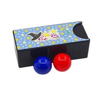 Scatola intercambiabile per bambini - Oggetti di scena interattivi da mago per spettacoli di magia | Scatola dei trucchi magici per trasformare la pallina rossa in pallina blu, espediente