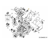SCATOLA INTERRUTTORE 3 POLI 725-06784-2 ORIGINALE MTD