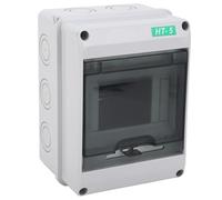 Scatola Interruttore Automatico PC Scatola di Protezione di Distribuzione Impermeabile a 5 Vie IP65 con Coperchio Trasparente, scatola di giunzione in plastica per alimentazione MCB