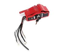 Scatola interruttore di accensione a chiave, interruttore di accensione elettrico e 2 tasti chiave per GX340 GX390 Accessori per tosaerba motore Interruttore di accensione elettrico pe