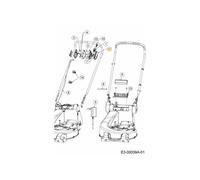 SCATOLA INTERRUTTORE PUSH START CC 731-13271 ORIGINALE MTD