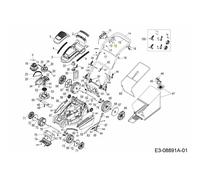 SCATOLA INTERRUTTORE STAFFA 731-10993 ORIGINALE MTD