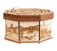 Scatola Labirinto Segreto in Legno