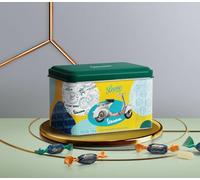 SCATOLA LATTA COLLEZIONE VESPA CARAMELLE REGAL SPRITZ E MOJTO 200GR LEONE TORINO