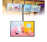 Scatola leggera ultra sottile di pubblicità del LED, esposizione plug-in della cornice di pubblicità, tabellone per le affissioni fissato al muro del menu della scatola leggera della TV, per il