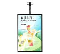 Scatola leggera ultra sottile di pubblicità del LED per il menu del ristorante, esposizione illuminata del manifesto con tecnologia retroilluminata