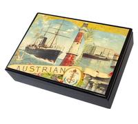 SCATOLA LEGNO 2 MAZZI NAVE ASS.