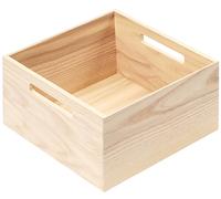 Scatola Legno 24x12x24cm Rovere Chiaro Funktionseinsatz Cassetto Inserto Armadio